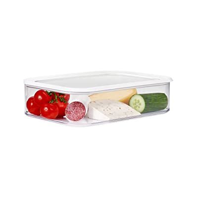 Mepal Modula XXL opbergdoos Voedselbewaardoos met deksel Keukenorganisatie Opbergdoos van kunststof Stapelbaar en luchtdicht 4800 ml Wit Mepal Modula XXL opbergdoos Voedselbewaardoos met deksel Keukenorganisatie Opbergdoos van kunststof Stapelbaar en luchtdicht 4800 ml Wit