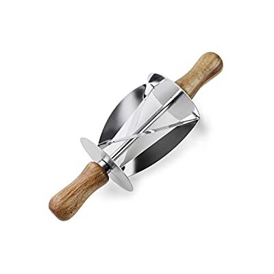 IBILI IB787701 vouwroller, houten handgrepen, meerkleurig, uniek IBILI IB787701 vouwroller, houten handgrepen, meerkleurig, uniek