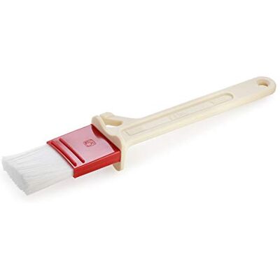 Thermohauser Penseel met witte polyesterborstelharen en afstandhouders, penseelbreedte 4 cm, borstellengte 4 cm Thermohauser Penseel met witte polyesterborstelharen en afstandhouders, penseelbreedte 4 cm, borstellengte 4 cm