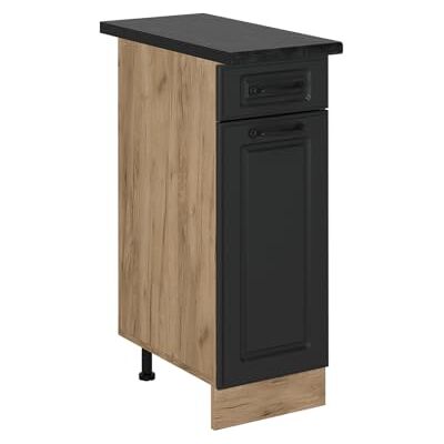 Vicco Keukenkast "R-Line", landantraciet, 30 cm PT antraciet, voor vrije combinatie in modulaire keukensystemen Vicco Keukenkast "R-Line", landantraciet, 30 cm PT antraciet, voor vrije combinatie in modulaire keukensystemen