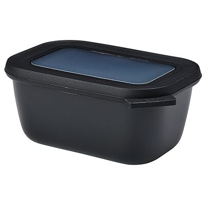 Mepal Cirqula, multifunctionele kom, Nordic zwart, inhoud 750 ml, afneembaar deksel, onbreekbaar, waterdicht, geschikt voor vriezer, koude opslag, vaatwasmachinebestendig Mepal Cirqula, multifunctionele kom, Nordic zwart, inhoud 750 ml, afneembaar deksel, onbreekbaar, waterdicht, geschikt voor vriezer, koude opslag, vaatwasmachinebestendig