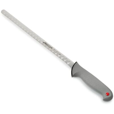 Arcos kleurproef-serie Zalmmes vismes 300 mm Nitrum roestvrijstalen lemmet Grijze elastomeer gecoate polypropyleen-handgreep Arcos kleurproef-serie Zalmmes vismes 300 mm Nitrum roestvrijstalen lemmet Grijze elastomeer gecoate polypropyleen-handgreep