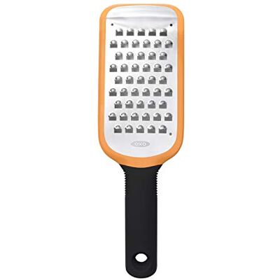 OXO Good Grips oranje gegraveerde grove rasp OXO Good Grips oranje gegraveerde grove rasp