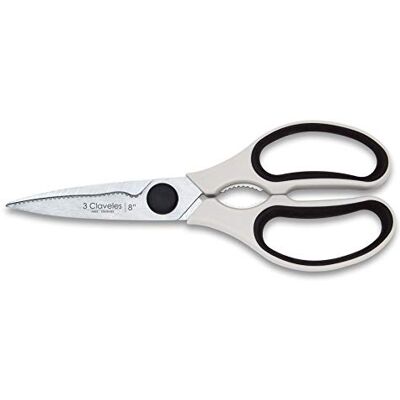 3 Claveles Professionele multifunctionele afneembare rand microseghetting schaar met ergonomische flesopener notenkraker keukenaccessoires 20 cm 2 inch roestvrij staal 3 Claveles Professionele multifunctionele afneembare rand microseghetting schaar met ergonomische flesopener notenkraker keukenaccessoires 20 cm 2 inch roestvrij staal
