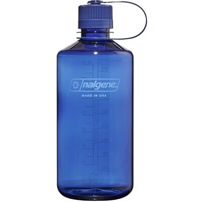 Nalgene Sustain Tritan BPA-vrije waterfles van 50% kunststof afval, 946 ml, smalle opening, denim Nalgene Sustain Tritan BPA-vrije waterfles van 50% kunststof afval, 946 ml, smalle opening, denim