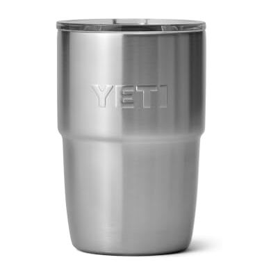 YETI Rambler Stackable Cup met Durasip Ceramic Lining, Vacuum Geïsoleerd, Roestvrij Staal Cup met Magslider Deksel, Roestvrij staal, 236 ml YETI Rambler Stackable Cup met Durasip Ceramic Lining, Vacuum Geïsoleerd, Roestvrij Staal Cup met Magslider Deksel, Roestvrij staal, 236 ml
