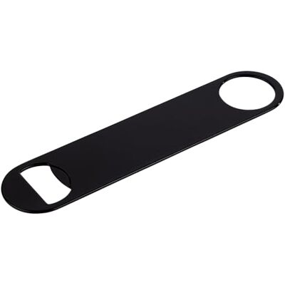 APS 93377 serverflesopener, 18 x 4, hoogte 0,5 cm, roestvrij staal, zwart APS 93377 serverflesopener, 18 x 4, hoogte 0,5 cm, roestvrij staal, zwart