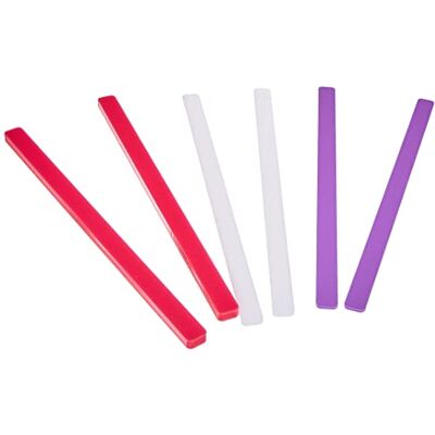 IBILI 787300 nivelleerplankset, rood/wit/blauw IBILI 787300 nivelleerplankset, rood/wit/blauw