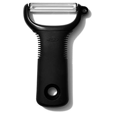 OXO Good Grips Y-schiller van roestvrij staal, zwart OXO Good Grips Y-schiller van roestvrij staal, zwart