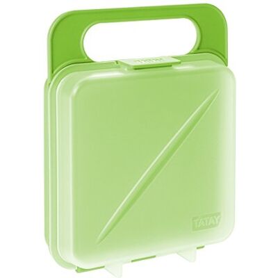 TATAY Fresh-broodtrommel, 1 stuk, BPA-vrij, 14 x 4 x 18 cm TATAY Fresh-broodtrommel, 1 stuk, BPA-vrij, 14 x 4 x 18 cm