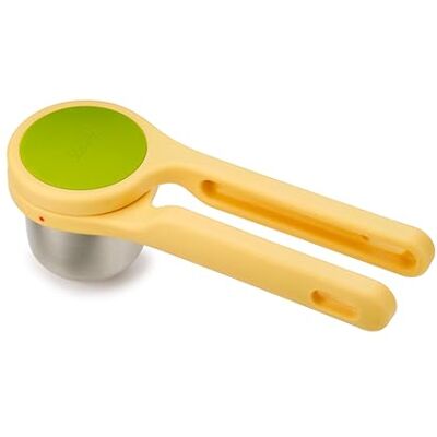 Joseph Joseph Helix Eenvoudig te draaien citruspers voor citroen/limoen, BPA-vrij, geel, 24 Joseph Joseph Helix Eenvoudig te draaien citruspers voor citroen/limoen, BPA-vrij, geel, 24