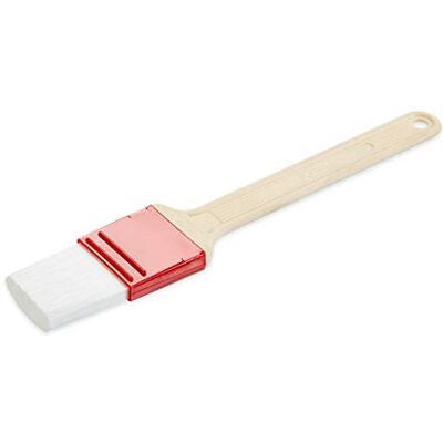 Thermohauser Penseel met witte borstelharen van polyester, penseelbreedte 4 cm, borstellengte ca. 4 cm Thermohauser Penseel met witte borstelharen van polyester, penseelbreedte 4 cm, borstellengte ca. 4 cm
