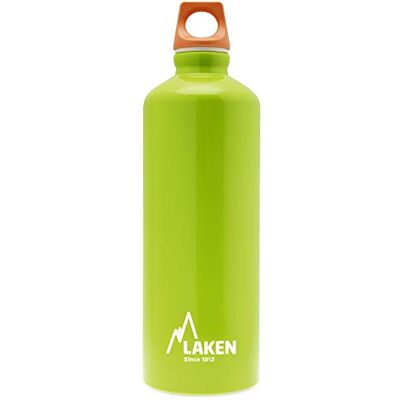 LAKEN Unisex – volwassenen aluminium groen, BPA aluminium drinkfles Futura 0,75 liter, PBA vrij LAKEN Unisex – volwassenen aluminium groen, BPA aluminium drinkfles Futura 0,75 liter, PBA vrij