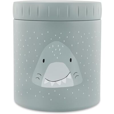 Trixie Geïsoleerde lunchbox van roestvrij staal, 500 ml, voedselcontainer voor lunch/snack (Mr. Shark (haai)) Trixie Geïsoleerde lunchbox van roestvrij staal, 500 ml, voedselcontainer voor lunch/snack (Mr. Shark (haai))