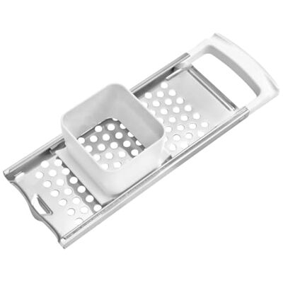 Fackelmann 49254 Spätzleplaat, spaetzle-rasp, spätzlerasp, roestvrij staal, kunststof, 33 x 11 x 6,7 cm Fackelmann 49254 Spätzleplaat, spaetzle-rasp, spätzlerasp, roestvrij staal, kunststof, 33 x 11 x 6,7 cm