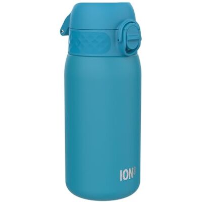 Ion8 Thermosfles voor kinderen, roestvrij staal, 320 ml, lekvrij, gemakkelijk te openen, veilige vergrendeling, vaatwasmachinebestendig, draaggreep, duurzaam, roestvrij staal, blauw Ion8 Thermosfles voor kinderen, roestvrij staal, 320 ml, lekvrij, gemakkelijk te openen, veilige vergrendeling, vaatwasmachinebestendig, draaggreep, duurzaam, roestvrij staal, blauw