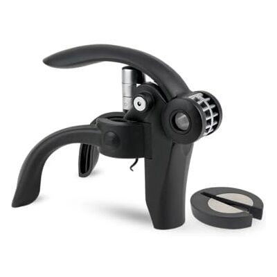 Peugeot Baltaz Dark kurkentrekker + capsulesnijder voor alle soorten doppen cadeau-idee voor oenologie kleur: zwart Peugeot Baltaz Dark kurkentrekker + capsulesnijder voor alle soorten doppen cadeau-idee voor oenologie kleur: zwart
