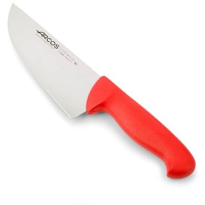 Arcos Series 2900 vleesmes, steakmes, lemmet van roestvrij staal, nitrum, 170 mm, handvat polypropyleen, rood Arcos Series 2900 vleesmes, steakmes, lemmet van roestvrij staal, nitrum, 170 mm, handvat polypropyleen, rood