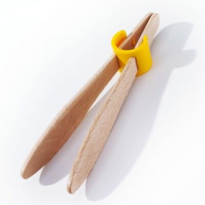patisse 425 toasttang, keukentang met veerclip, PEFC beuken, 18 cm, hout patisse 425 toasttang, keukentang met veerclip, PEFC beuken, 18 cm, hout