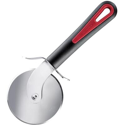 Westmark Pizzasnijder / pastaschnijder, Ø 7,6 cm, lengte 20,5 cm, roestvrij staal/kunststof, Gallant, zwart/rood, 29282270 Westmark Pizzasnijder / pastaschnijder, Ø 7,6 cm, lengte 20,5 cm, roestvrij staal/kunststof, Gallant, zwart/rood, 29282270