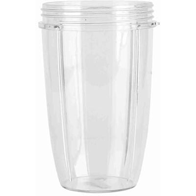Raguso 900 W Juicer Cup vervangende mok, milieuvriendelijk, van kunststof en rubber, voor deksel en mixer, 900 W (24 oz) Raguso 900 W Juicer Cup vervangende mok, milieuvriendelijk, van kunststof en rubber, voor deksel en mixer, 900 W (24 oz)