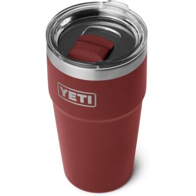 YETI Rambler stapelbare beker, hertenrood, 20 oz / 591 ml Geïsoleerde roestvrijstalen koffiemok met MagSlider-deksel (niet lekvrij) om dranken warm of koud te houden YETI Rambler stapelbare beker, hertenrood, 20 oz / 591 ml Geïsoleerde roestvrijstalen koffiemok met MagSlider-deksel (niet lekvrij) om dranken warm of koud te houden