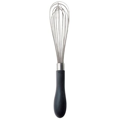 OXO Good Grips garde 23 cm Smalle vorm voor kloppen en mengen, roestvrijstalen draden, vaatwasser OXO Good Grips garde 23 cm Smalle vorm voor kloppen en mengen, roestvrijstalen draden, vaatwasser