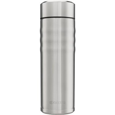 Kyocera thermosfles met keramische binnencoating, inclusief ijsdop, 12 uur warm, 24 uur koud, BPA-vrij, 500 ml, roestvrij staal, MB-17S SS Kyocera thermosfles met keramische binnencoating, inclusief ijsdop, 12 uur warm, 24 uur koud, BPA-vrij, 500 ml, roestvrij staal, MB-17S SS