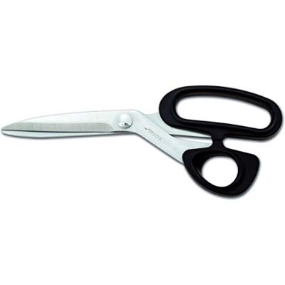 Arcos Serie Prochef linkshandige keukenschaar lemmet van roestvrij staal 210 mm handvat van polypropyleen kleur zwart Arcos Serie Prochef linkshandige keukenschaar lemmet van roestvrij staal 210 mm handvat van polypropyleen kleur zwart