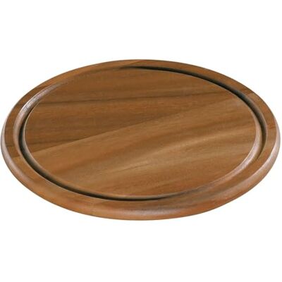 Zassenhaus Steakplaat van acaciahout Ø 25 cm, hout, bruin, 2,6 x 25,8 x 26 cm Zassenhaus Steakplaat van acaciahout Ø 25 cm, hout, bruin, 2,6 x 25,8 x 26 cm