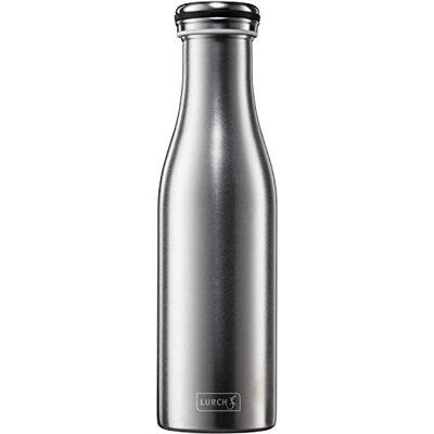 Lurch 240929 thermosfles roestvrij staal dubbelwandig gezandstraald 0,5 liter Lurch 240929 thermosfles roestvrij staal dubbelwandig gezandstraald 0,5 liter