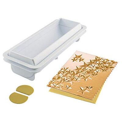silikomart 25.075.63.0065 Starlight bakvorm, wit silikomart 25.075.63.0065 Starlight bakvorm, wit