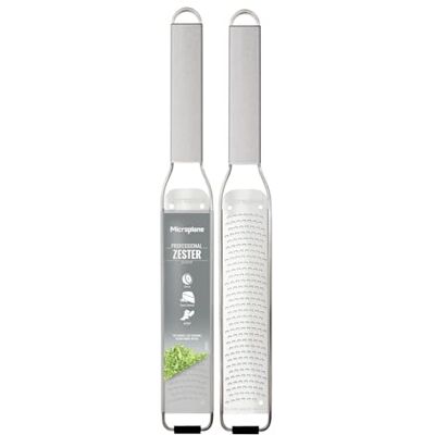 Microplane Nieuwe professionele serie Zester rasp Elegant design van roestvrij staal Perfect voor harde kaas zoals Parmezaanse kaas, gember, citrusvruchten, chocolade, Microplane Nieuwe professionele serie Zester rasp Elegant design van roestvrij staal Perfect voor harde kaas zoals Parmezaanse kaas, gember, citrusvruchten, chocolade,