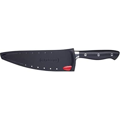 Master Class MasterClass koksmes met EdgeKeeper slijper, roestvrij staal, 20 cm (8 inch), zwart Master Class MasterClass koksmes met EdgeKeeper slijper, roestvrij staal, 20 cm (8 inch), zwart