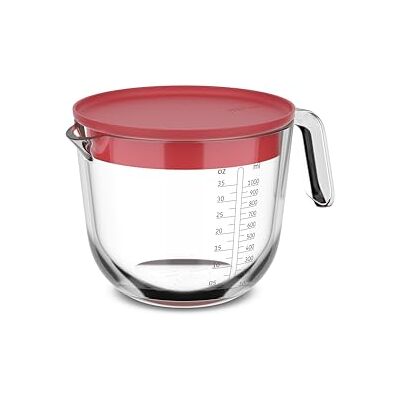 Mepal Maatbeker van glas + Chef it deksel Gemakkelijk afleesbare schaal Oven- en magnetronbestendig (zonder deksel) Hoogwaardig glas Vaatwasmachinebestendig 1000 ml Koraal Mepal Maatbeker van glas + Chef it deksel Gemakkelijk afleesbare schaal Oven- en magnetronbestendig (zonder deksel) Hoogwaardig glas Vaatwasmachinebestendig 1000 ml Koraal