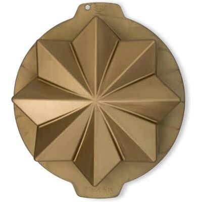 CÉCOA • Siliconen vorm ster Origami • Kerst taart of voorgerechten • 100% voedselveilig • BPA-vrij • anti-aanbaklaag • ideaal dessert feest • oven, koelkast, vriezer • temperaturen -40 °C tot +230 °C CÉCOA • Siliconen vorm ster Origami • Kerst taart of voorgerechten • 100% voedselveilig • BPA-vrij • anti-aanbaklaag • ideaal dessert feest • oven, koelkast, vriezer • temperaturen -40 °C tot +230 °C