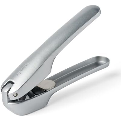 Zyliss Susi 4 aluminium knoflookpers, je hoeft de knoflookpers niet te schillen om knoflook/gemberbollen te pletten, anti-aanbaklaag, gemakkelijk schoon te maken, comfortabele grip, geschikt voor Zyliss Susi 4 aluminium knoflookpers, je hoeft de knoflookpers niet te schillen om knoflook/gemberbollen te pletten, anti-aanbaklaag, gemakkelijk schoon te maken, comfortabele grip, geschikt voor