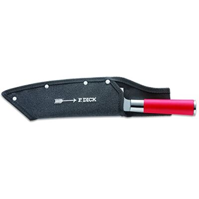 F.Dick F. DICK Koksmes, keukenmes "Ajax" Red Spirit (mes met lemmet 20 cm, X55CrMo14 roestvrij staal, 56° HRC) met messchede 81722206 F.Dick F. DICK Koksmes, keukenmes "Ajax" Red Spirit (mes met lemmet 20 cm, X55CrMo14 roestvrij staal, 56° HRC) met messchede 81722206