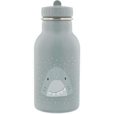 Trixie Drinkfles voor kinderen van roestvrij staal, 350 ml, Mr. Shark (haai) Trixie Drinkfles voor kinderen van roestvrij staal, 350 ml, Mr. Shark (haai)