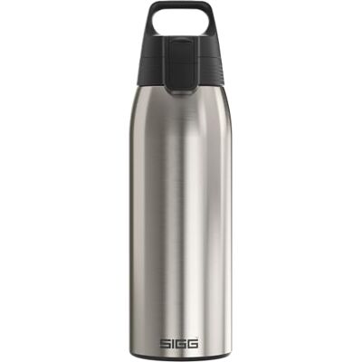 Sigg Drinkfles van roestvrij staal Geborsteld Shield ONE Geschikt voor koolzuurhoudende dranken Waterdicht en licht BPA-vrij 18/8 roestvrij staal Grijs 1L Sigg Drinkfles van roestvrij staal Geborsteld Shield ONE Geschikt voor koolzuurhoudende dranken Waterdicht en licht BPA-vrij 18/8 roestvrij staal Grijs 1L