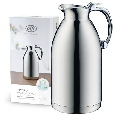 ALFI 0557.000.150 Thermoskan, Hotello, Gepolijst Roestvrij Staal, 1,5 L ALFI 0557.000.150 Thermoskan, Hotello, Gepolijst Roestvrij Staal, 1,5 L