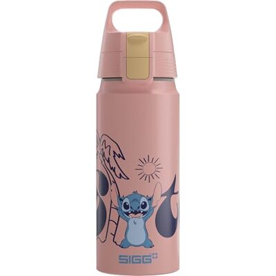Sigg Aluminium drinkfles voor kinderen WMB ONE Stitch Disney Geschikt voor koolzuurhoudende dranken Lekvrij Vederlicht BPA-vrij Klimaatneutraal gecertificeerd Voor sport en Sigg Aluminium drinkfles voor kinderen WMB ONE Stitch Disney Geschikt voor koolzuurhoudende dranken Lekvrij Vederlicht BPA-vrij Klimaatneutraal gecertificeerd Voor sport en