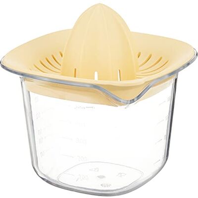 Brabantia Citruspers plus maatbeker, 0.5 liter Vanilla Yellow Brabantia Citruspers plus maatbeker, 0.5 liter Vanilla Yellow