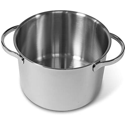 Moneta Allegro Kookpan, 18 cm, roestvrij staal, voor alle warmtebronnen, 3,2 liter Moneta Allegro Kookpan, 18 cm, roestvrij staal, voor alle warmtebronnen, 3,2 liter