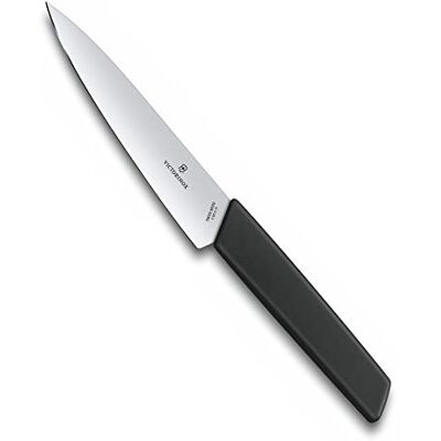 Victorinox , 6.9013.15B, Zwitsers modern, officemester, extra scherpe rand, met rechte sluiting, robuuste kunststof handgreep, zwart, gemaakt in Zwitserland, vaatwasmachinebestendig Victorinox , 6.9013.15B, Zwitsers modern, officemester, extra scherpe rand, met rechte sluiting, robuuste kunststof handgreep, zwart, gemaakt in Zwitserland, vaatwasmachinebestendig