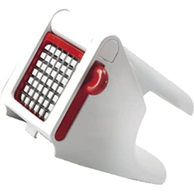 Moulinex XL handmatige friet- en groentesnijder met rooster wit en rood Handmatige groentesnijder voor moeiteloos zelfgemaakte friet – messen van roestvrij staal – vaatwasmachinebestendig Moulinex XL handmatige friet- en groentesnijder met rooster wit en rood Handmatige groentesnijder voor moeiteloos zelfgemaakte friet – messen van roestvrij staal – vaatwasmachinebestendig