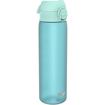 Ion8 Lekvrije dunne waterfles, BPA-vrij, sonisch blauw, 500 ml Ion8 Lekvrije dunne waterfles, BPA-vrij, sonisch blauw, 500 ml