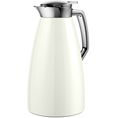 Emsa 514185 PLAZA thermoskan, Quick Tip-sluiting, 1,0 l, (L x B x H): 16,4 x 13,6 x 26 cm, Glacier Emsa 514185 PLAZA thermoskan, Quick Tip-sluiting, 1,0 l, (L x B x H): 16,4 x 13,6 x 26 cm, Glacier