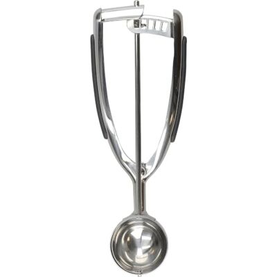 KitchenAid Universele ijslepel met trekker, ijslepel van pijnloos staal, onyx zwart KitchenAid Universele ijslepel met trekker, ijslepel van pijnloos staal, onyx zwart