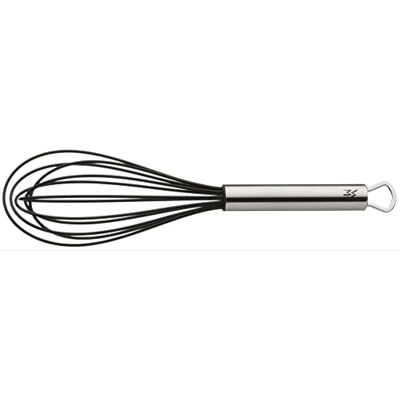 WMF Profi Plus garde siliconen 25 cm roestvrij staal siliconen zwart zilver WMF Profi Plus garde siliconen 25 cm roestvrij staal siliconen zwart zilver